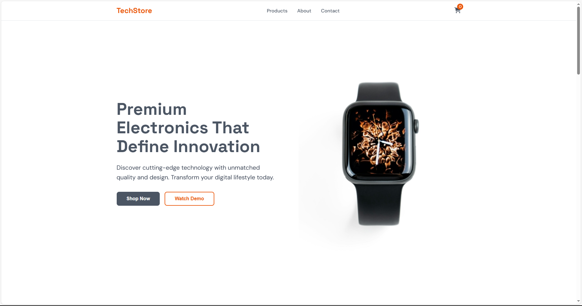 Modern E-commerce Platform